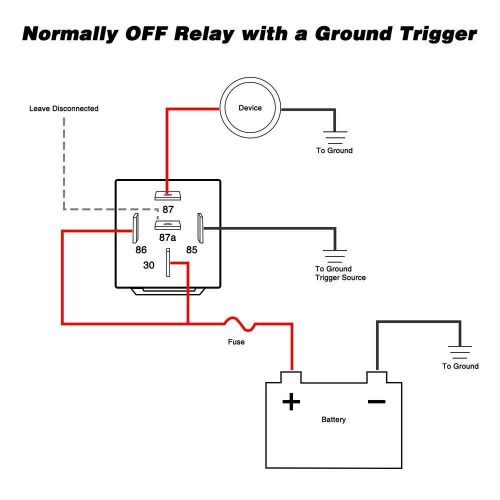 Nilight spdt relay replacement 12v 5 prong auto 5pin electrical