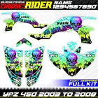 Yamaha yfz 450 2003 2004 2005 2006 2007 2008 kit graphics decals stickers yfz450