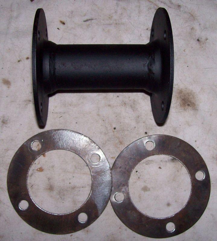 4 1/8" driveshaft with 2 spacers off of a 3 wheel cushman truckster 