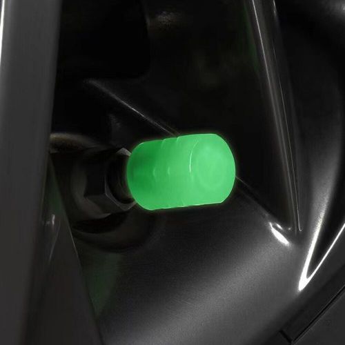 4*tire valve cap luminous car vehicle wheel prank valve cap glow dust cover ,uk