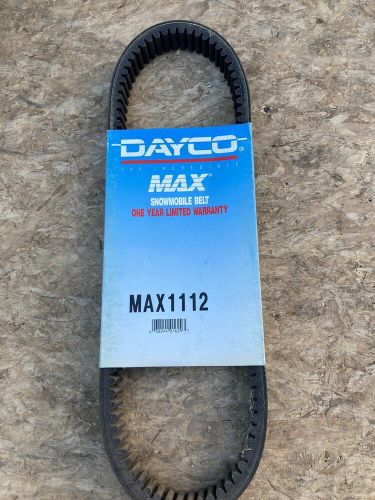 Dayco max 1112 snowmobile drive belt