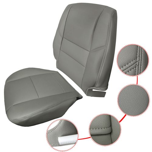 Fits for 2000-2007 toyota sequoia driver &amp; passenger bottom &amp; top seat cover