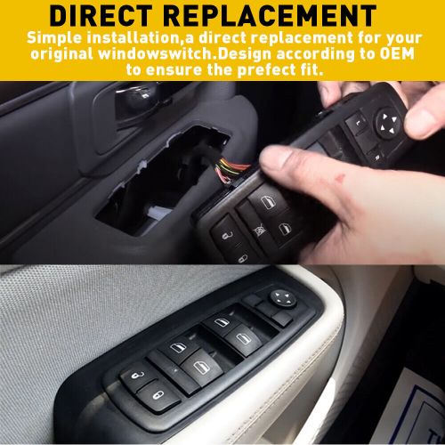 Window button electric power switch for 2015-16 chrysler 200 2013-16 dodge dart