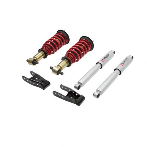 Belltech coilover kit 07-18 gm for sierra 1500 all cabs/short bed f -1in to -3in