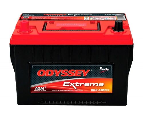 Odyssey odx-agm34 automotive marine battery extreme 12v top terminals 850 cca