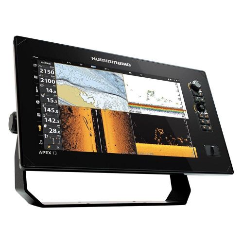 Humminbird 411470-1cho - apex 13 mega si+ 13.3&#034; fish finder/chartplotter