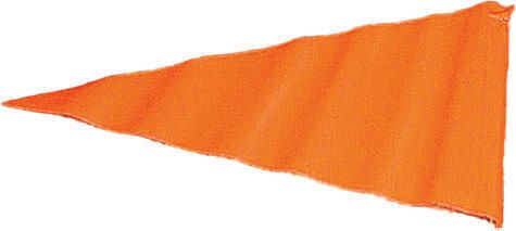 Firestik replacement safety flag triangular orange