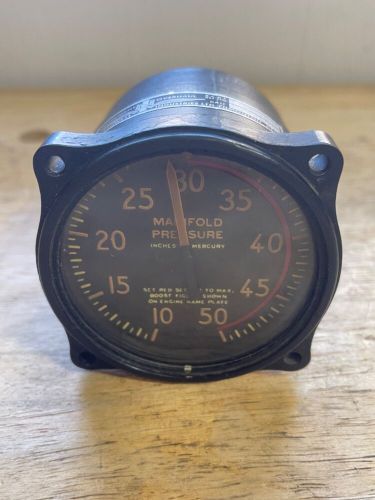 Kollsman manifold pressure gauge ref:6a/644