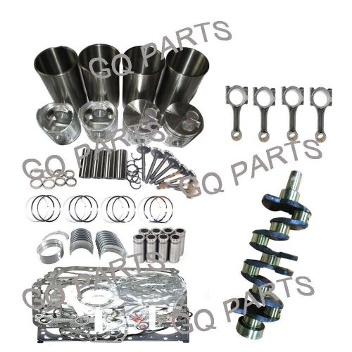 4tne92 for komatsu overhaul rebuild kit+crankshaft+connecting rod 4d92e engine