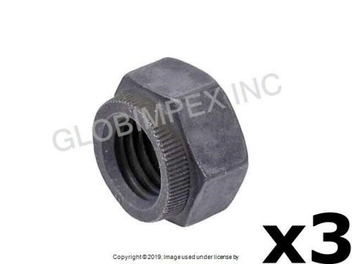 Bmw (1967-2006) lock nut - 12 x 1.5 mm (3) genuine + 1 year warranty