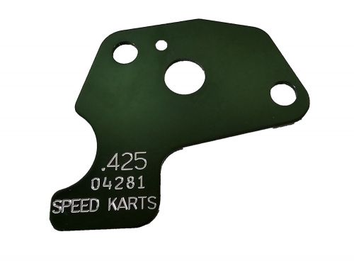 Clone restrictor plate green .425 carburetor speed karts kart racing akra max