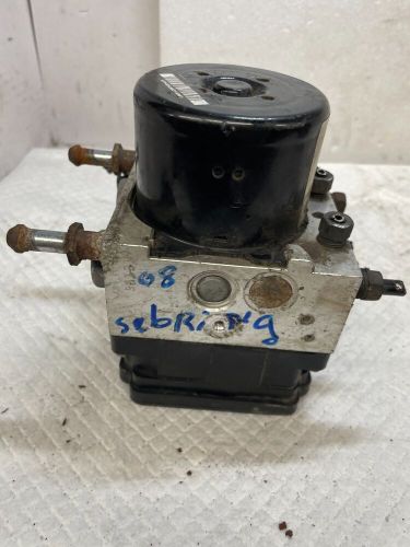 2008 chrysler sebring abs pump anti-lock brake p68005342af oem (18/1)