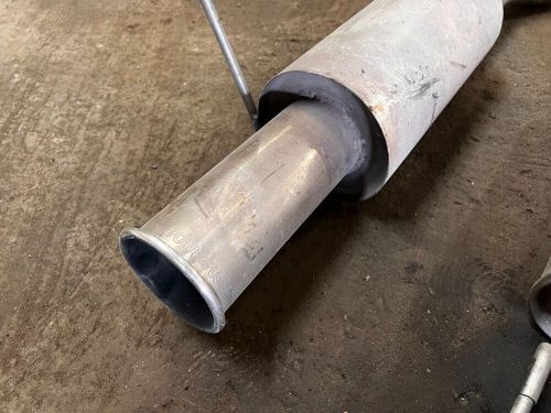 Astra mk4 gsi/sri turbo z20let cat back exhaust power flow stainless steel