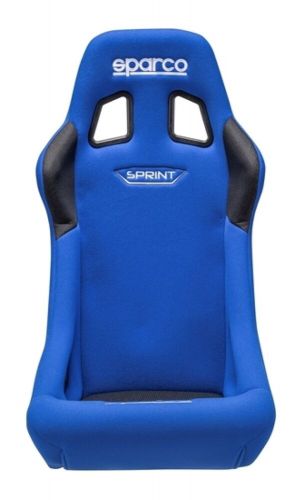 Sparco sprint blue fia approved competition racing bucket seat