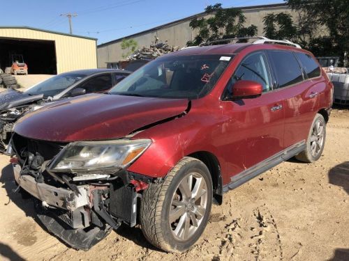 Seat belt retractor left front driver  fits 14 pathfinder 859255