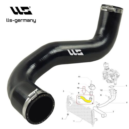 2x intercooler hose for lancia phedra 2.2 jtd 1400107980 - 0382.lg - 1400102780-