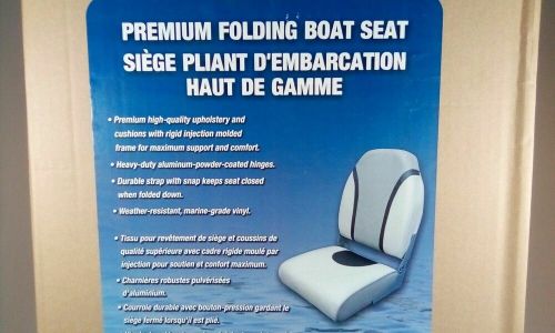 New springfield marine coated vinyl premium folding fishing boat seat heavy duty