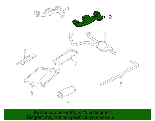 Genuine mopar manifold 53010189ab