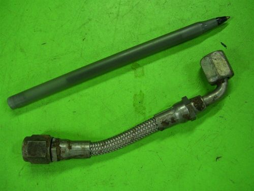 1994 dodge ram cummins diesel vacuum pump oil feed flex line hose 12v oem