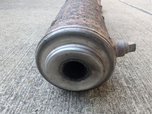 2000 honda recon 250 trx250 exhaust pipe muffler can silencer - used condition