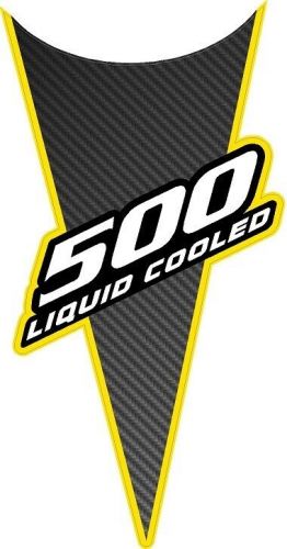 1999 2000 2001  polaris scrambler 500 atv front decal only