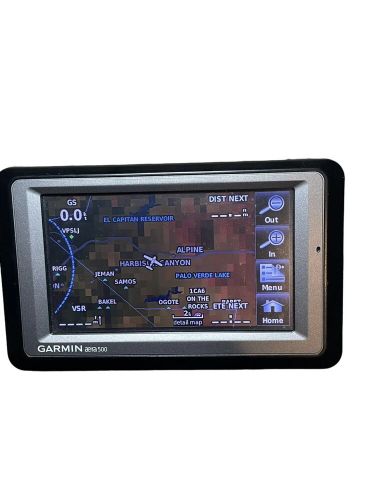 Garmin aera 500 gps - aviation - with mount and manual