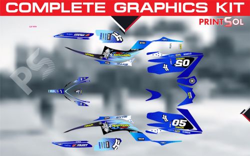 Yamaha raptor 700r 2013-2022 full graphics decals stickers kit