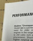 Vtg original aeroceanic motors graymarine 360 inboard reverse gear spec sheet