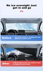 Winter car front windshiled snow cover outdoor ice frost shield guard sun shade