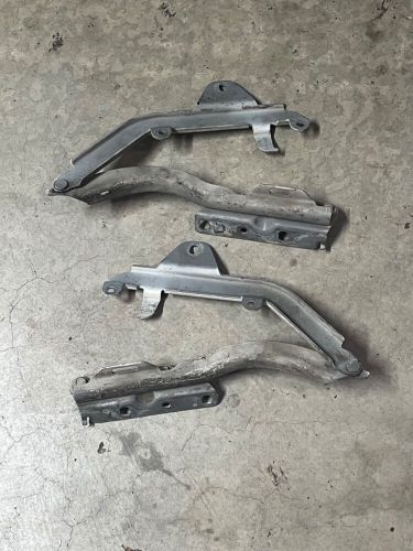 93-02 camaro hood hinge bracket lh driver rh passenger pair oem