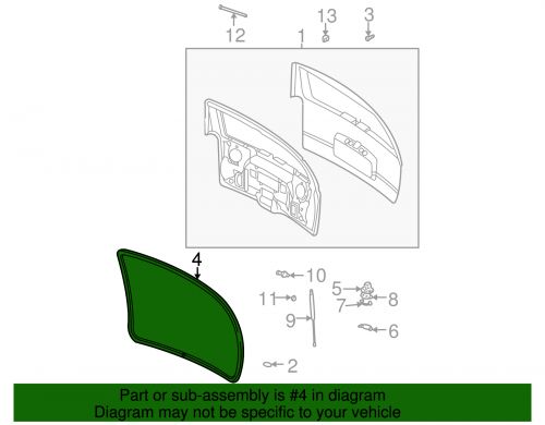 Genuine gm weatherstrip 15169859