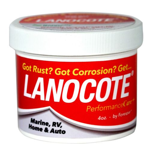 Forespar lanocote rust &amp; corrosion solution 4 oz - prevents thread freeze​