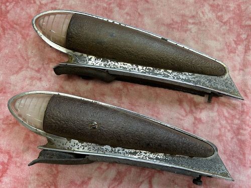 1936 buick front fender park, marker lights. hot  rat rod lowrider bomb gm