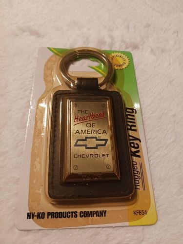 Vintage the heartbeat of america chevrolet keychain rare brand new