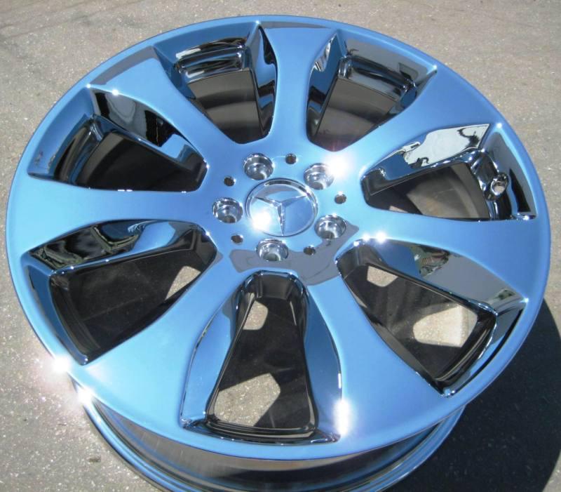 Set of 4 new 20" factory mercedes benz glk350 oem chrome wheels rims 2010-13 