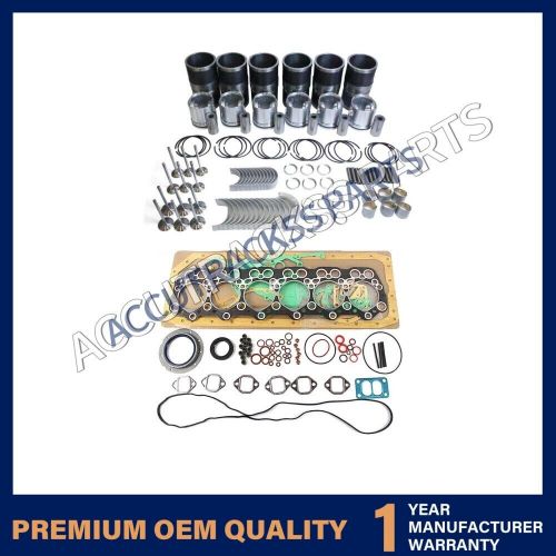 Rebuild kit+6pcs connecting rod for mitsubishi 6d31 engine hd820-2 hd400-5 hd700