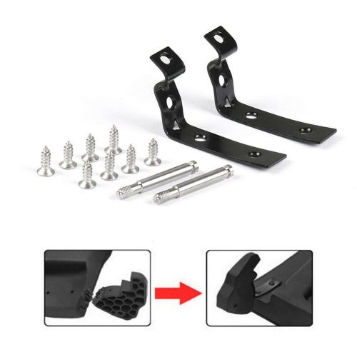 Repair kit for audi a4 s4 rs4 b6 b7 8e glove box lid hinge snapped brackets