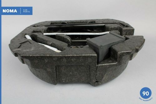 10-15 jaguar xf xfr x250 emergency spare tire foam holder w/ tool kit oem