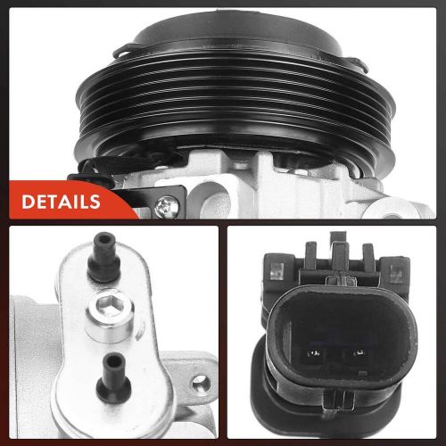 1x ac compressor w/ clutch for chevy malibu 2013-2016 equinox gmc terrain buick