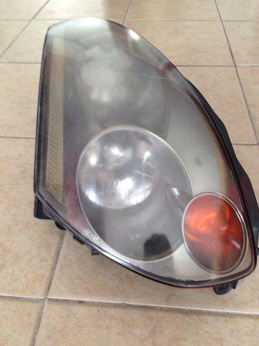 G35 03-05 coupe headlight passenger side right r infiniti hid