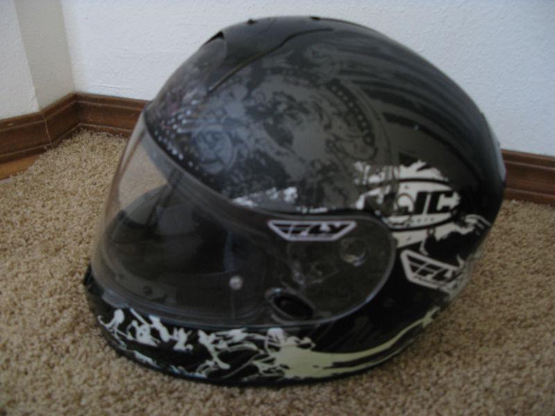 Hjc cl-16 razz full face motorcycle helmit, size medium