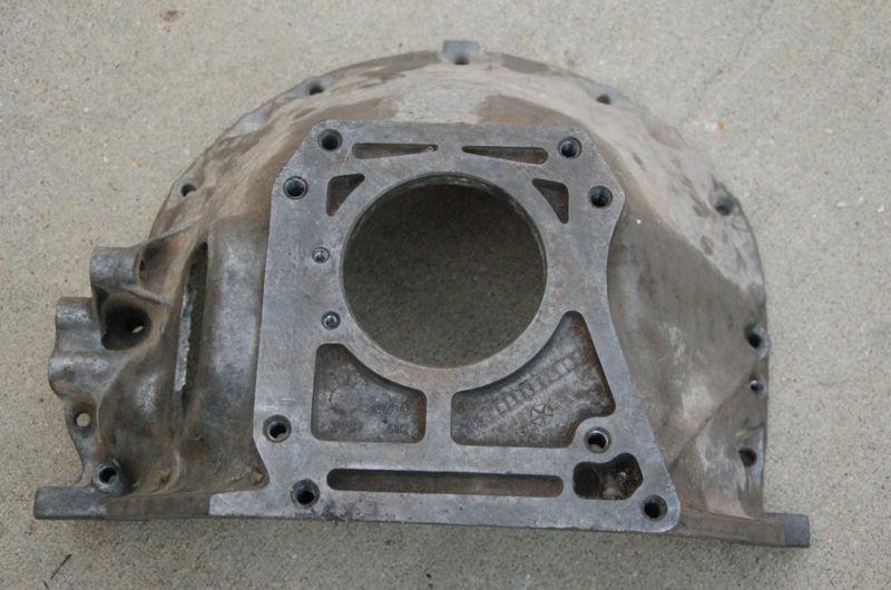 Small block mopar aluminum bell housing 10.5" clutch 273-318-340-360  used