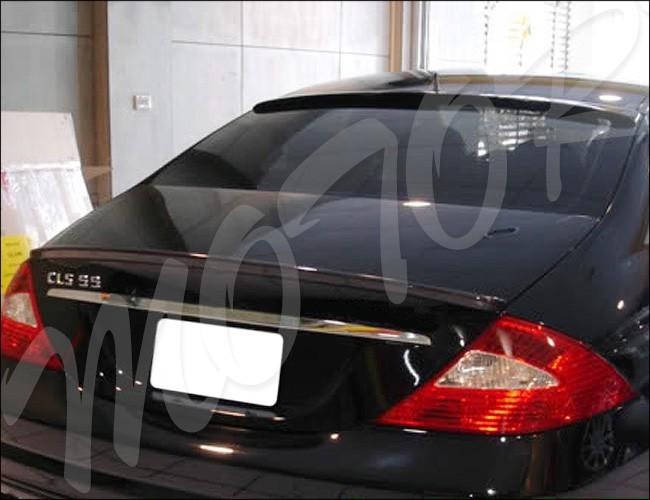 Unpainted cls350 cls550 cls63 amg trunk + l-type roof spoiler lip - m-benz w219