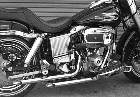 Cycle shack 1 3/4in. drag pipes exhaust system 36in.-slash cut-chrome  phd-103