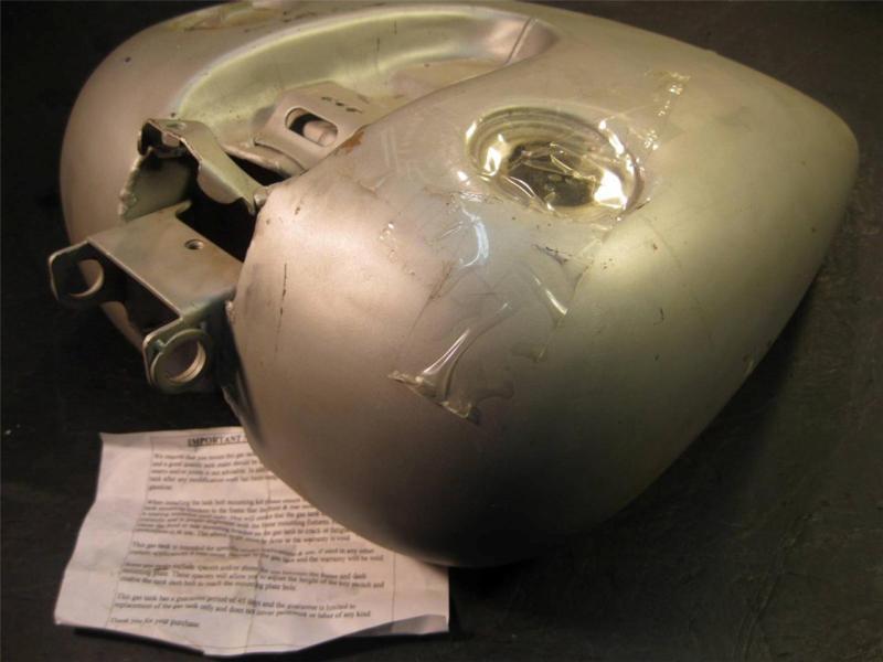 1994 fxdwg harley davidson  dyna primed oem tank fuel gas 1993 dual fill hd bike