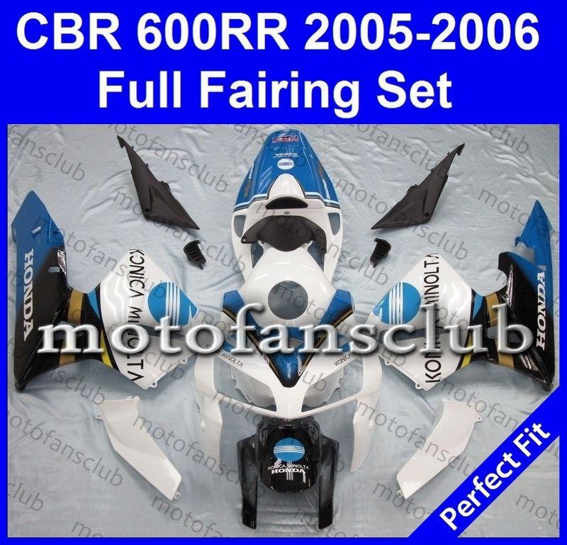 Fit honda cbr600rr 05 06 cbr 600 rr 2005 2006 fairing kit bodywork #23 b