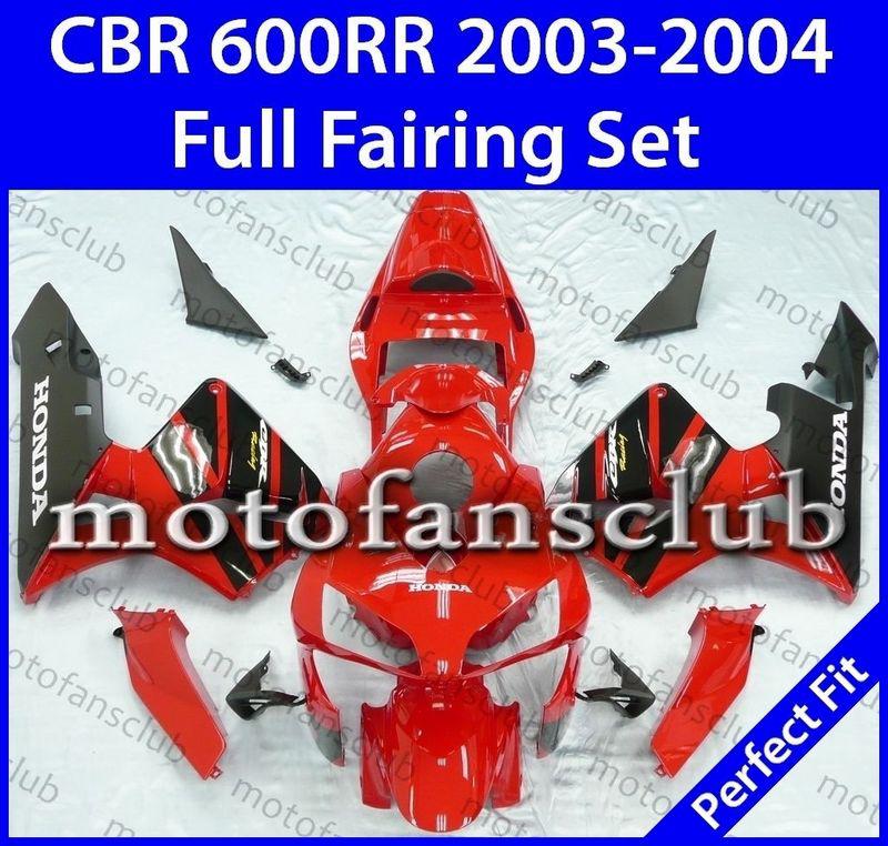 Fit honda cbr600rr 03 04 cbr 600 rr 2003 2004 fairing kit bodywork #43 b