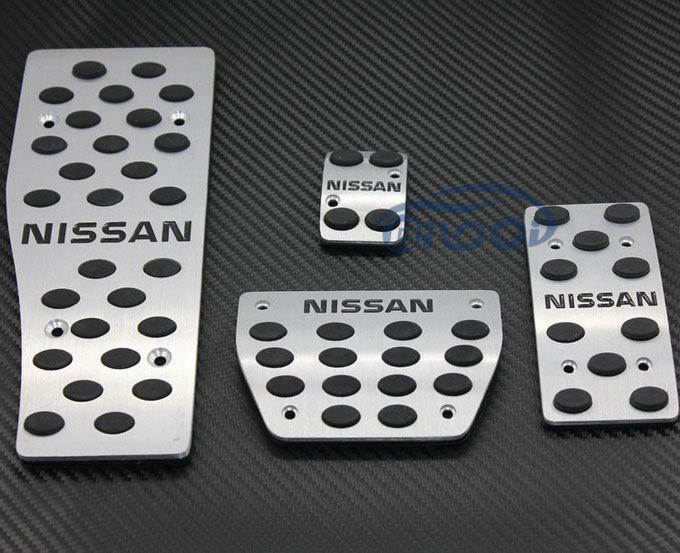 Fuel brake foot rest at pedals pads for nissan teana altima maxima qashqai