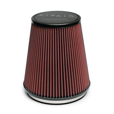 Airaid air filter element conical synthetic red 6.000 in. diameter inlet each