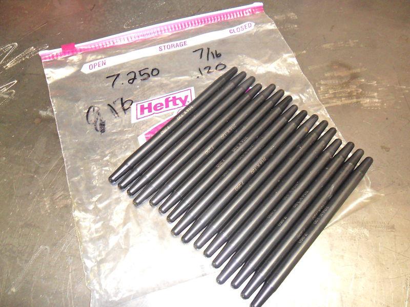 Used trend 7.250 7/16 pushrods sbc sbf cv manley comp crane isky 350 351